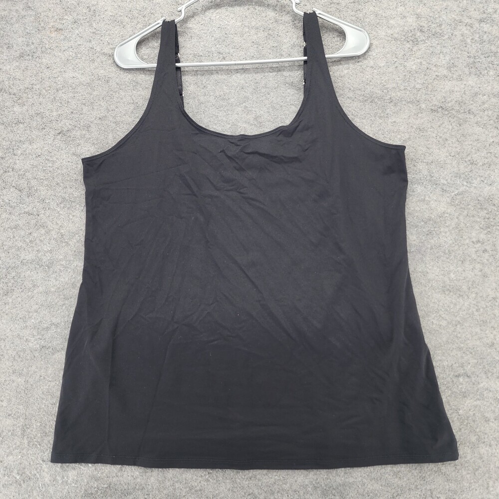 Chicos Shirt Womens 3 US XL Sleeveless Black